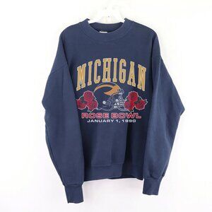 Vintage 90s Michigan Wolverines Rose Bowl Michigan Wolverines Sweatshirt